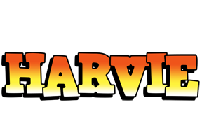 Harvie sunset logo