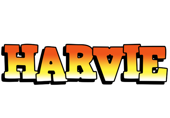 Harvie sunset logo