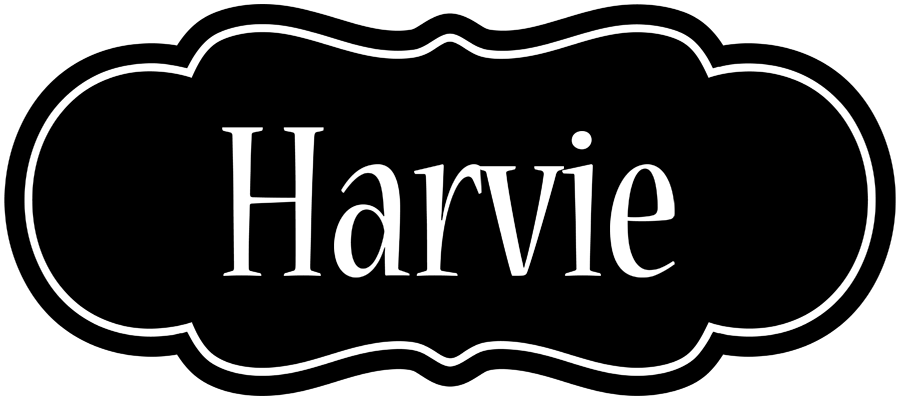 Harvie welcome logo