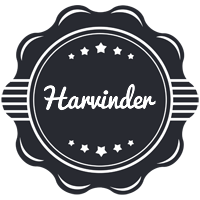 Harvinder badge logo