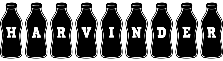 Harvinder bottle logo