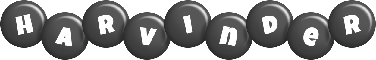 Harvinder candy-black logo