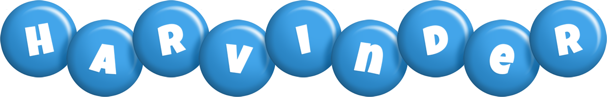Harvinder candy-blue logo