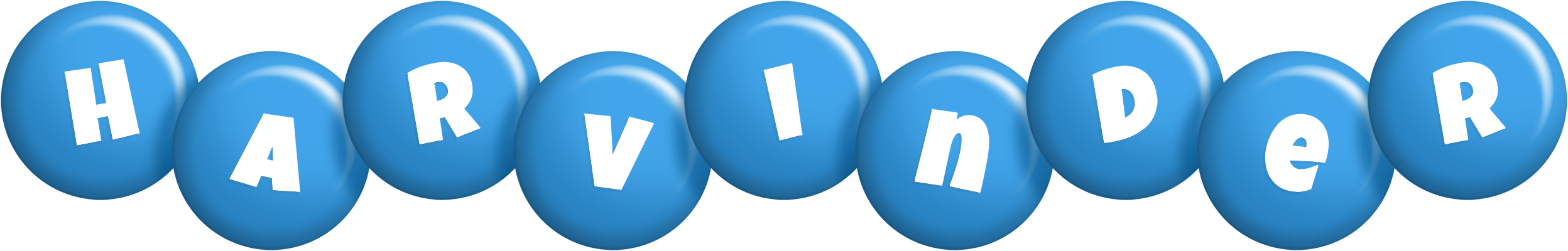 Harvinder candy-blue logo