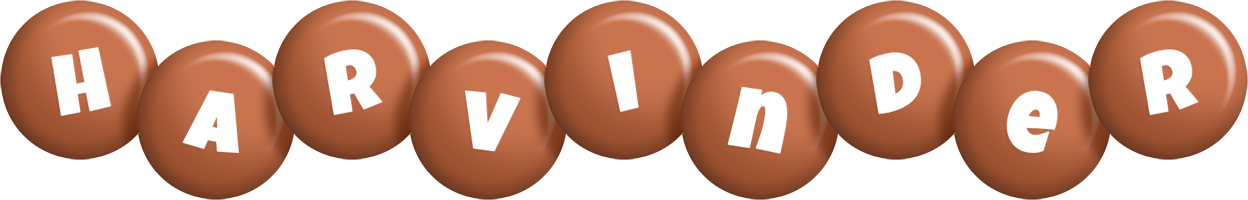 Harvinder candy-brown logo