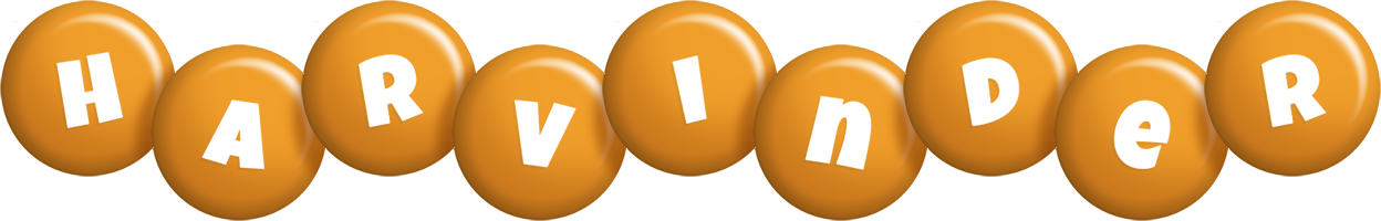 Harvinder candy-orange logo