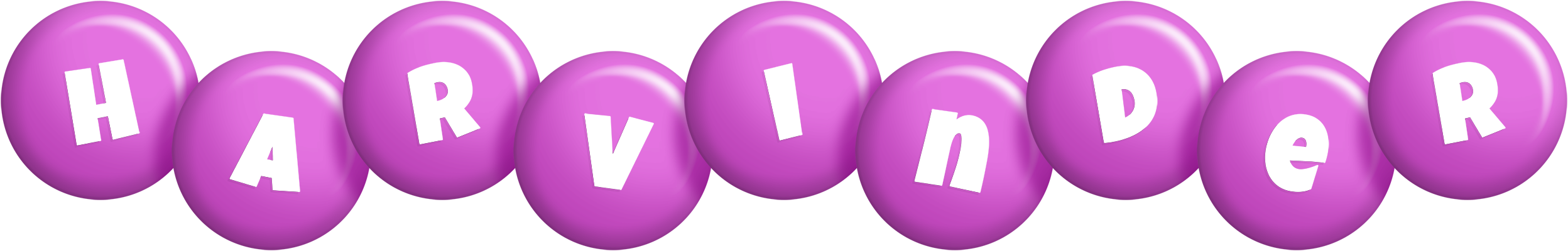 Harvinder candy-purple logo