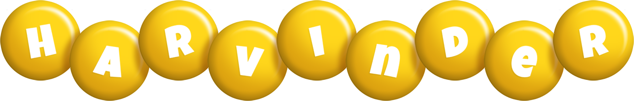 Harvinder candy-yellow logo
