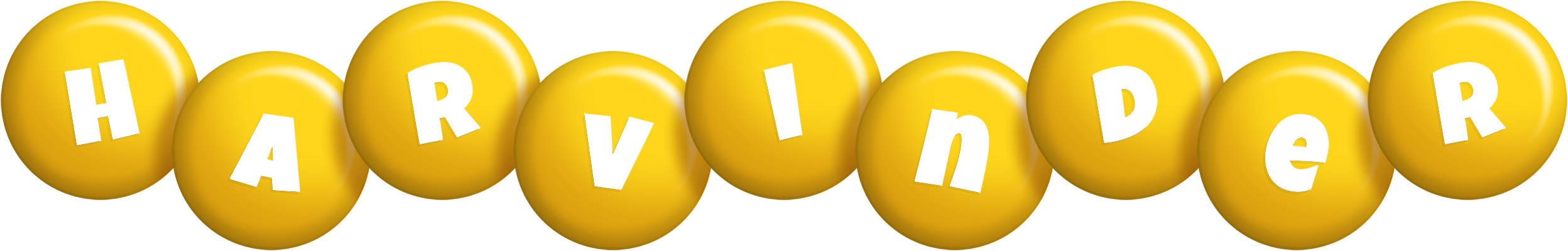 Harvinder candy-yellow logo