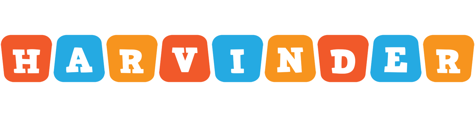 Harvinder comics logo