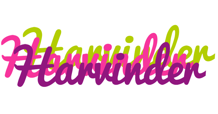Harvinder flowers logo