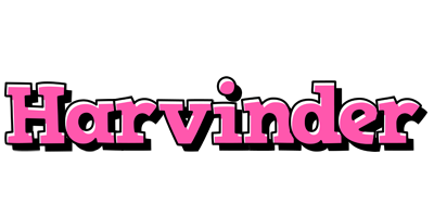 Harvinder girlish logo