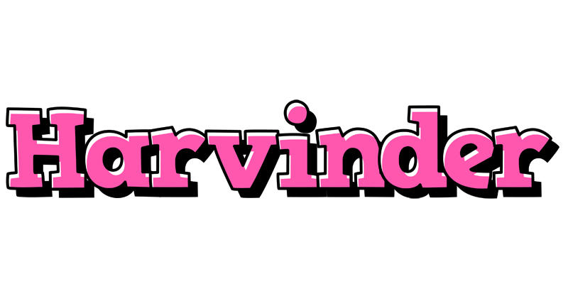 Harvinder girlish logo