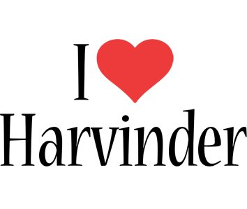 Harvinder i-love logo