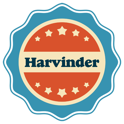 Harvinder labels logo