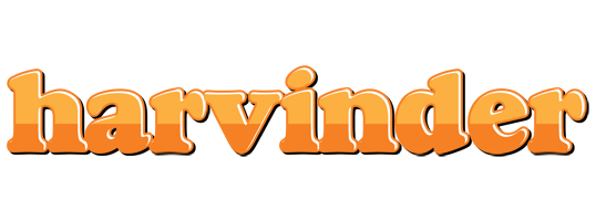 Harvinder orange logo