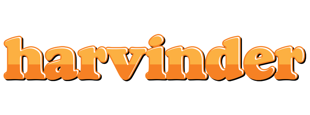 Harvinder orange logo
