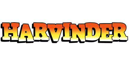 Harvinder sunset logo