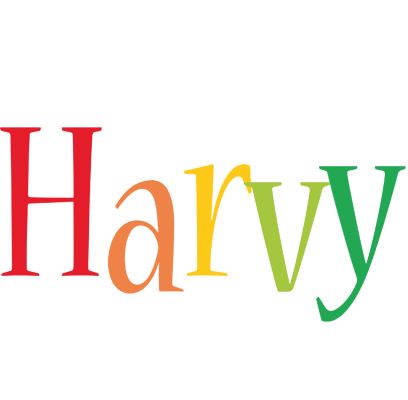 Harvy birthday logo