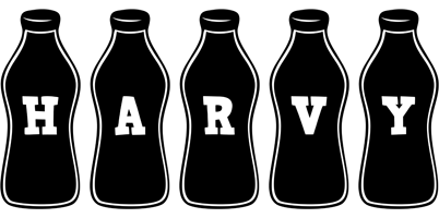 Harvy bottle logo