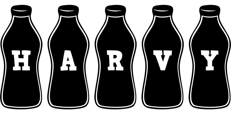 Harvy bottle logo
