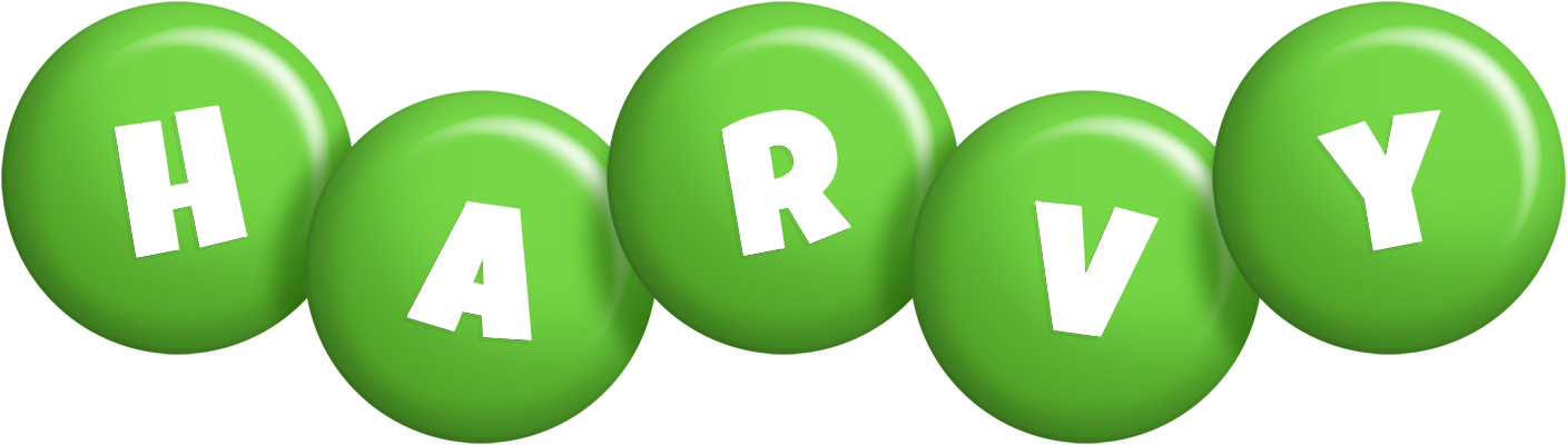 Harvy candy-green logo