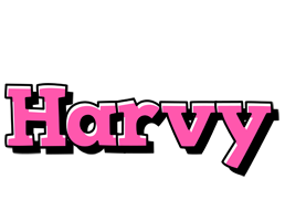 Harvy girlish logo