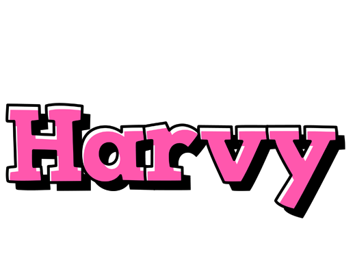 Harvy girlish logo