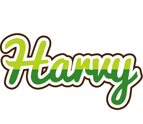 Harvy golfing logo
