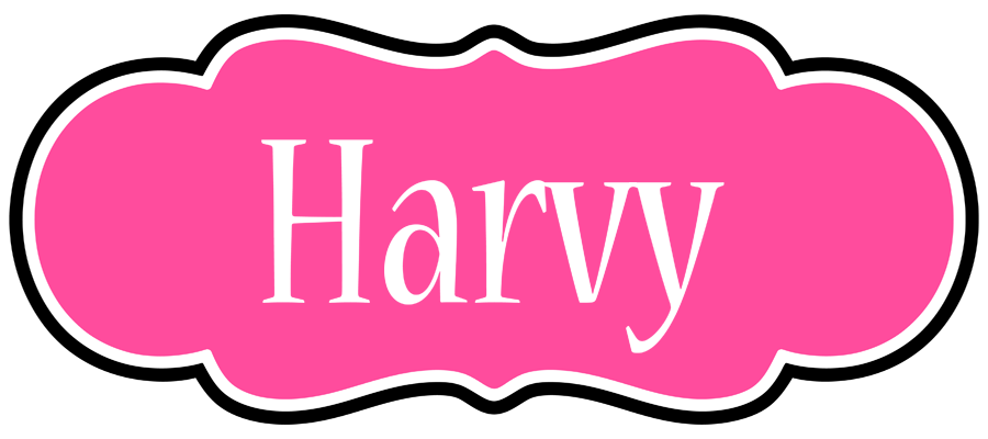 Harvy invitation logo