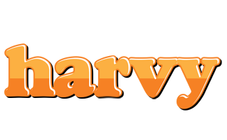 Harvy orange logo