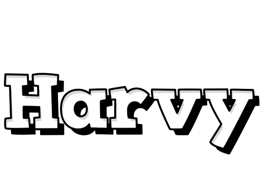 Harvy snowing logo