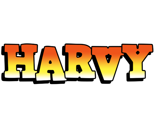 Harvy sunset logo