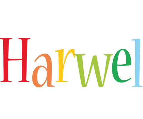Harwel birthday logo