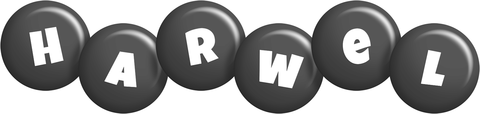 Harwel candy-black logo