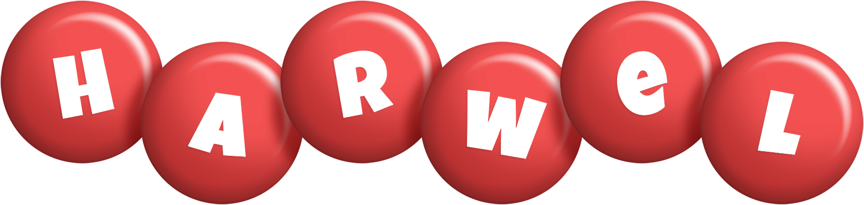 Harwel candy-red logo