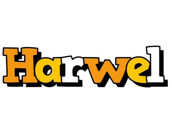 Harwel cartoon logo