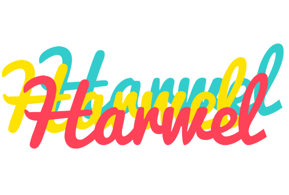 Harwel disco logo