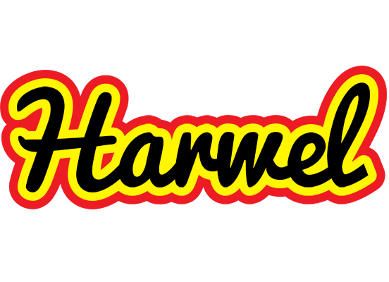 Harwel flaming logo