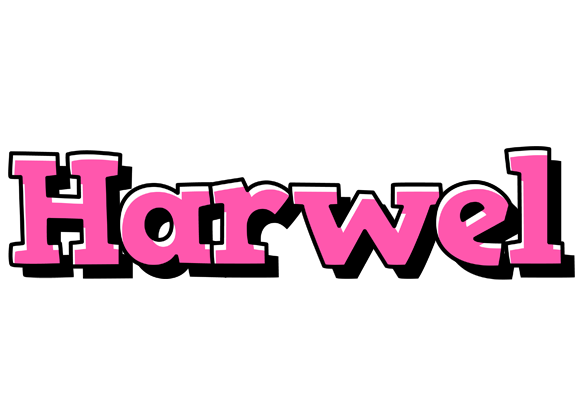 Harwel girlish logo
