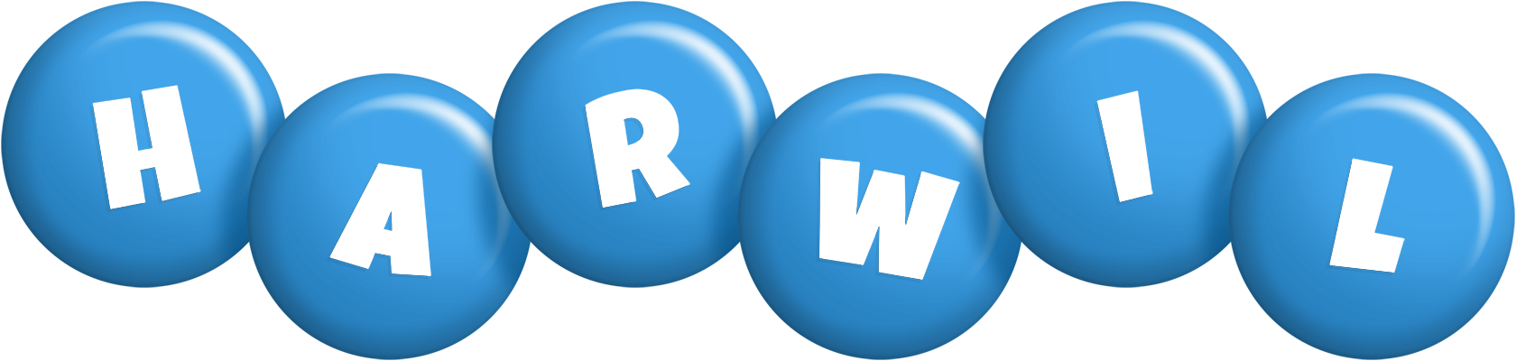 Harwil candy-blue logo