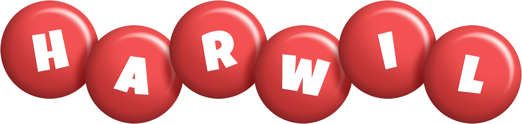 Harwil candy-red logo
