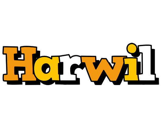 Harwil cartoon logo