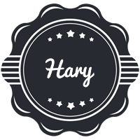 Hary badge logo