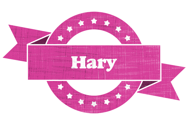 Hary beauty logo
