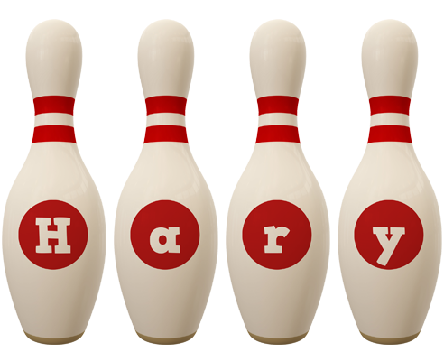 Hary bowling-pin logo