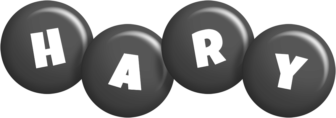 Hary candy-black logo