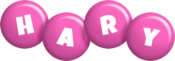 Hary candy-pink logo