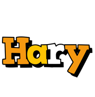 Hary cartoon logo