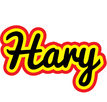 Hary flaming logo